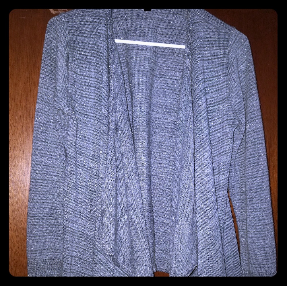 Sparkling grey cardigan